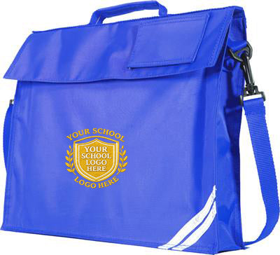 Royal Blue Classic Despatch Bag - Bag Decoration