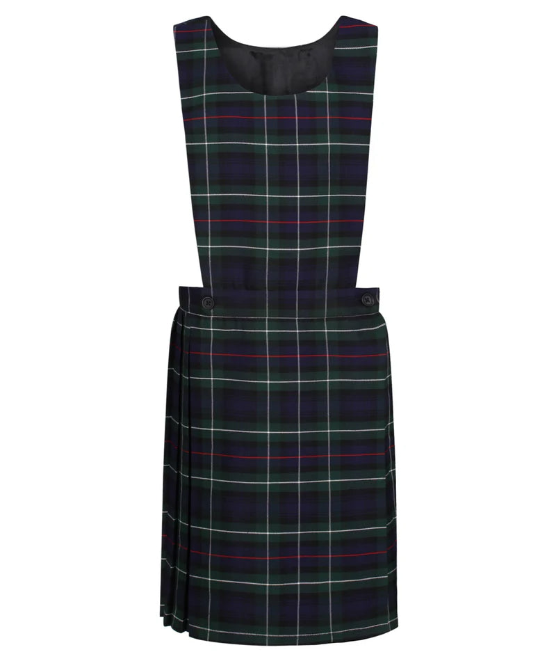 Tartan Green Tartan Bib Pinafore