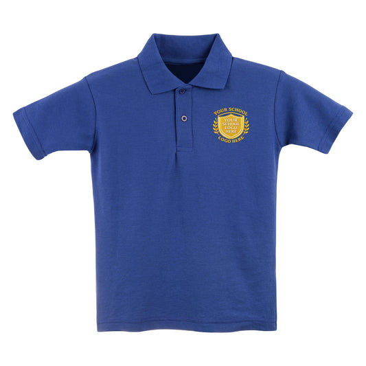 Royal Blue Polo Shirt - Left Chest Embroidered
