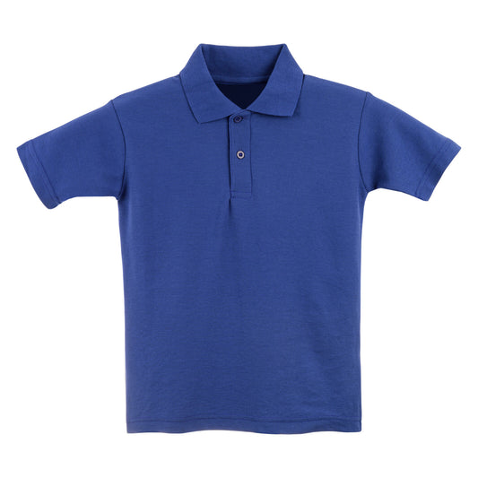 Royal Blue Polo Shirt - Back Print