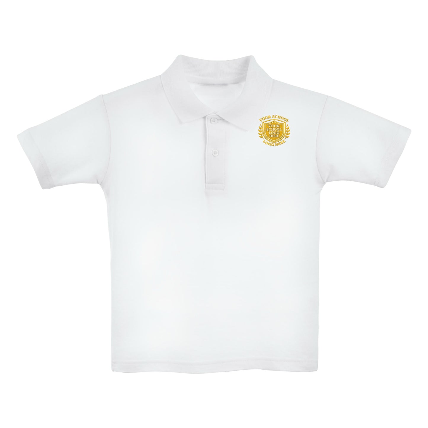 White Polo Shirt - Longlevens