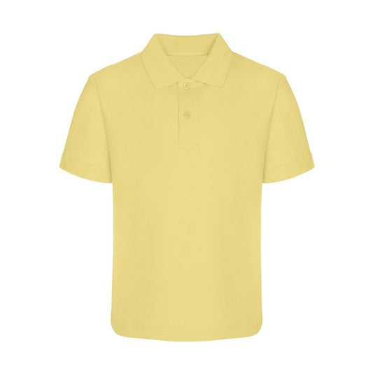 Yellow Polo Shirt - Left Chest Embroidered