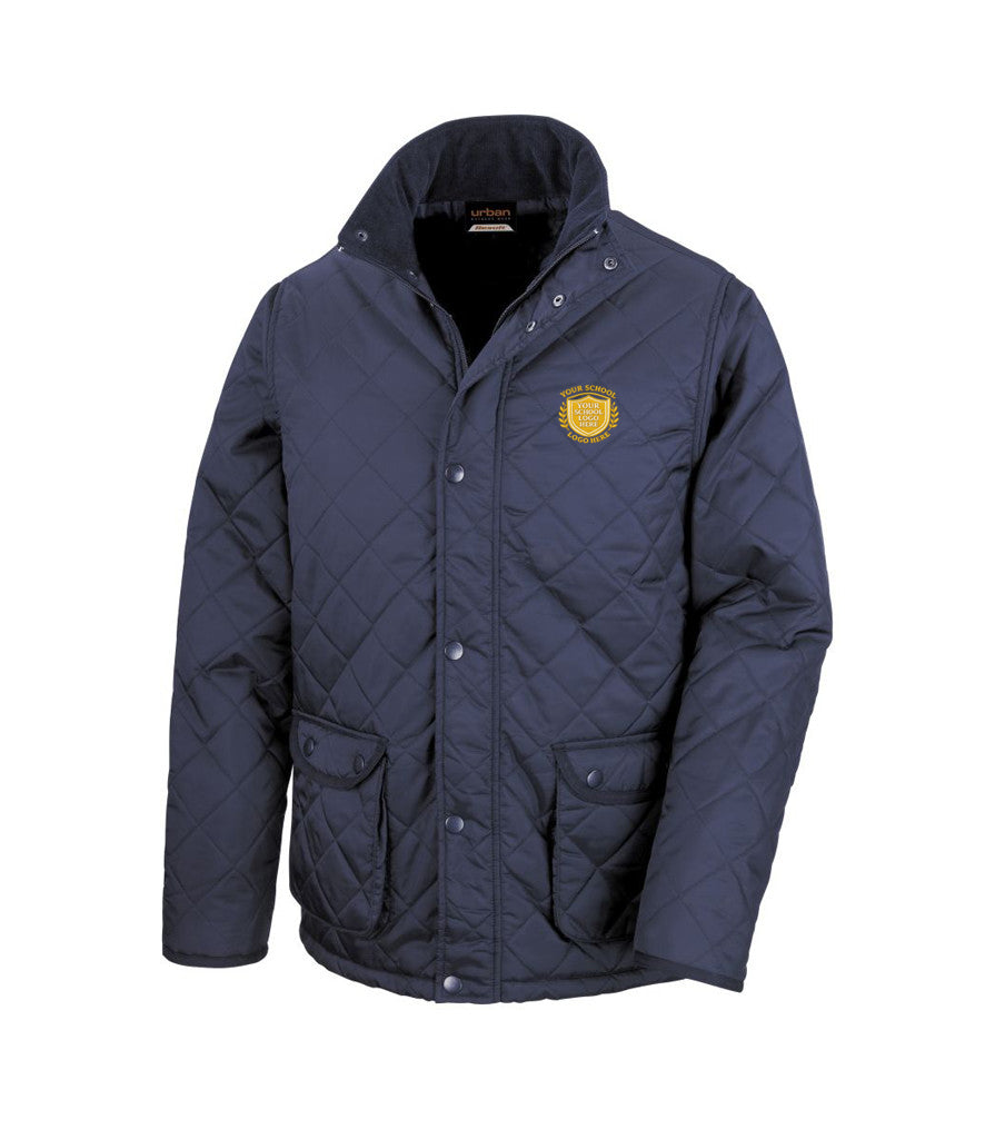 Navy Urban Jacket (Adult) - Left Chest Embroidered