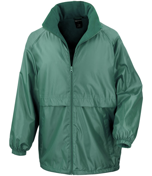 Lightweight microfleece lined jacket
