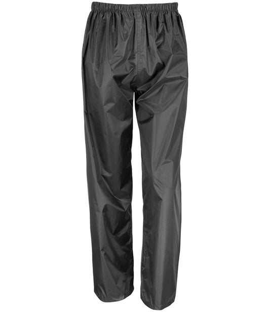 Black Children's Waterproof Over-Trousers