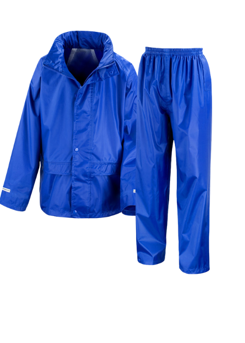 Royal Blue Waterproof Rain Suit
