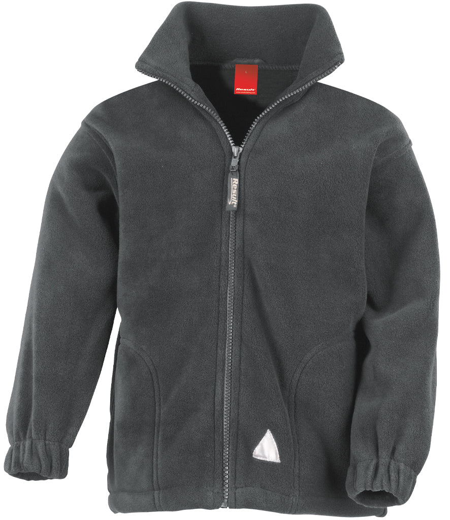 Oxford Grey Thermal Fleece Jacket - Left Chest Embroidered