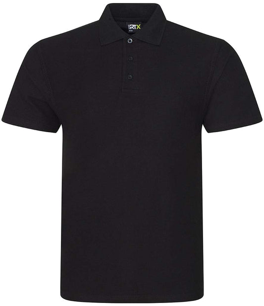 Black Polo Shirt - Left Chest Embroidered