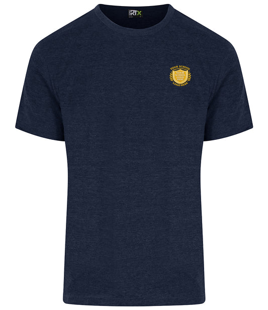Navy RTX T-Shirt - Back and Left Chest Print