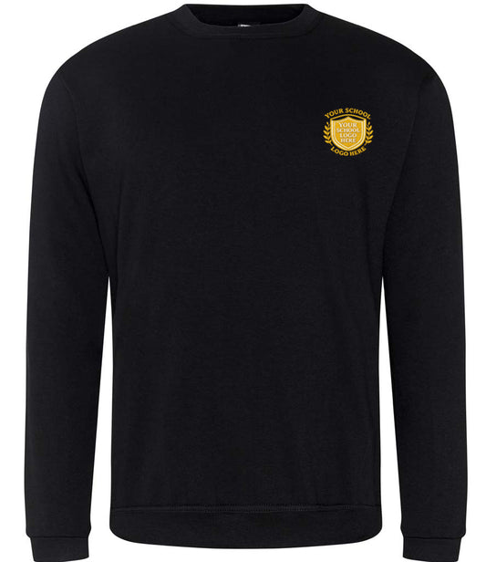Black RTX Sweatshirt - Left Chest Embroidered