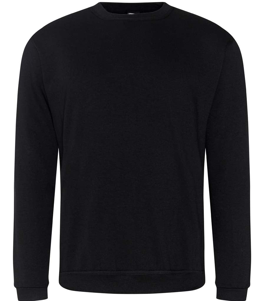 Black Sweatshirt - Left Chest Embroidered