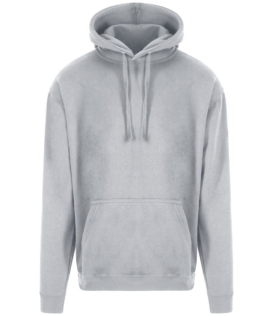 Heather Grey Hoodie - Left Chest Embroidered