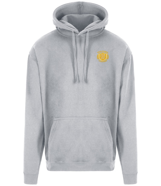 Heather Grey RTX Hoodie - Left Chest Embroidered