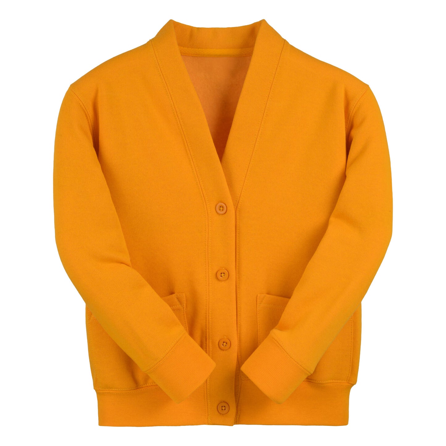 Amber Essential Sweat Cardigan - Left Chest Embroidered