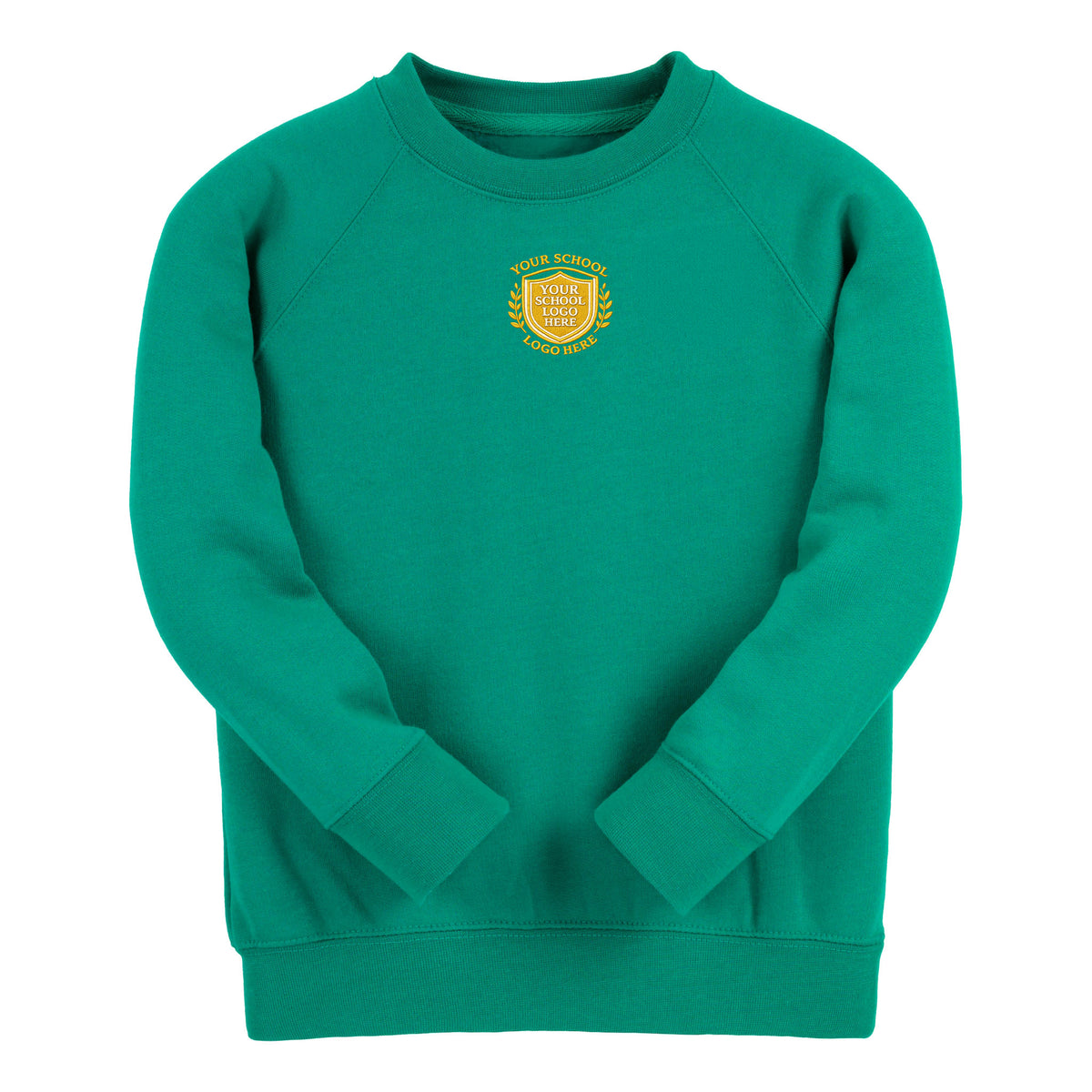 Jade Essential Crew Neck Sweatshirt - Centre Chest Print