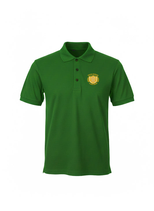 Emerald Premium Sports Polo Shirt - Left Chest Embroidered