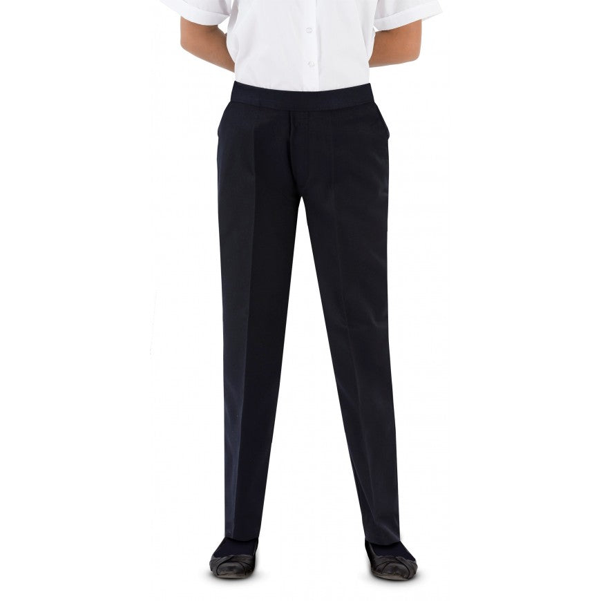 Black Girls' Standard Fit Trousers