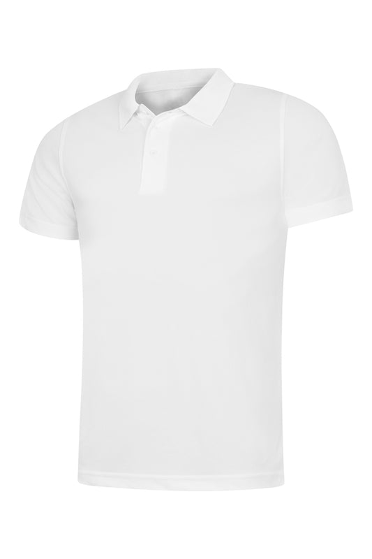 White Men's Workwear Polo Shirt