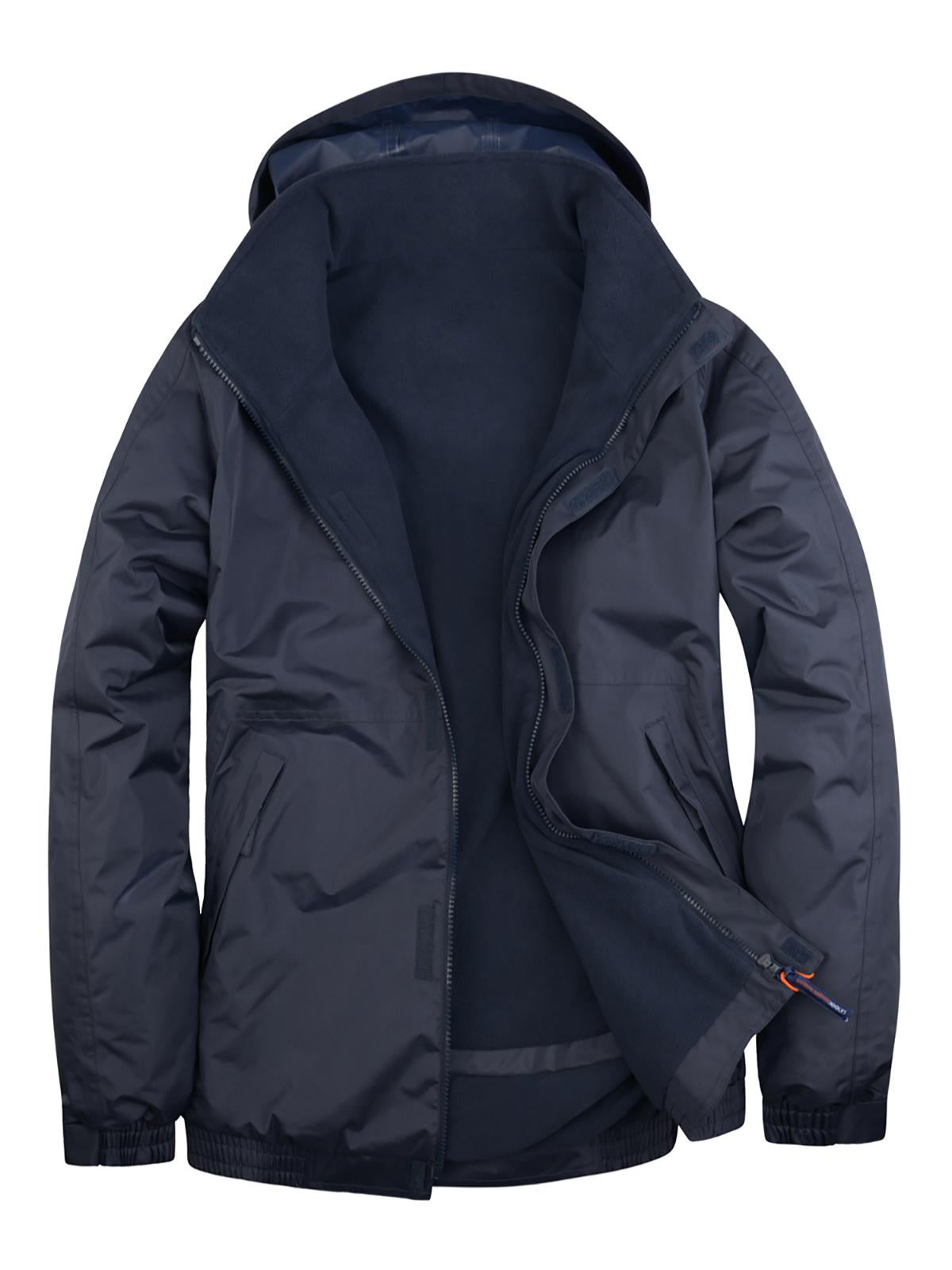 Navy Premium Outdoor Jacket - Left Chest Embroidered