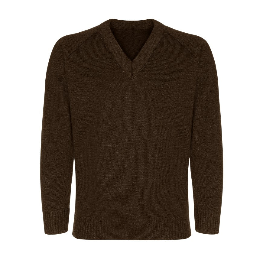Classic Knitted V-Neck Sweater