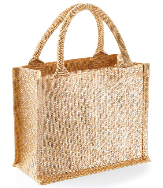 Shimmer Jute Gift Bag - Customisable