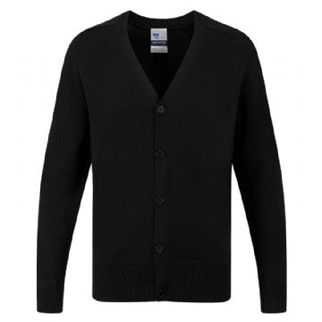 Black 100% Cotton Knitted Cardigan