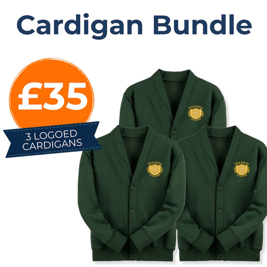 Bottle Green Classic Sweatcardigan Bundle