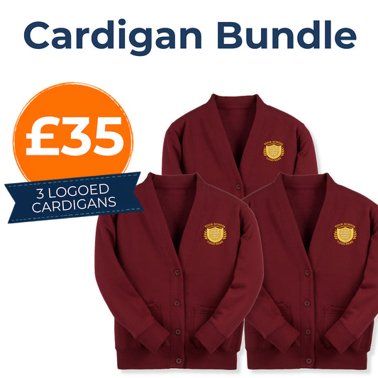 Burgundy Sweatcardigan Bundle