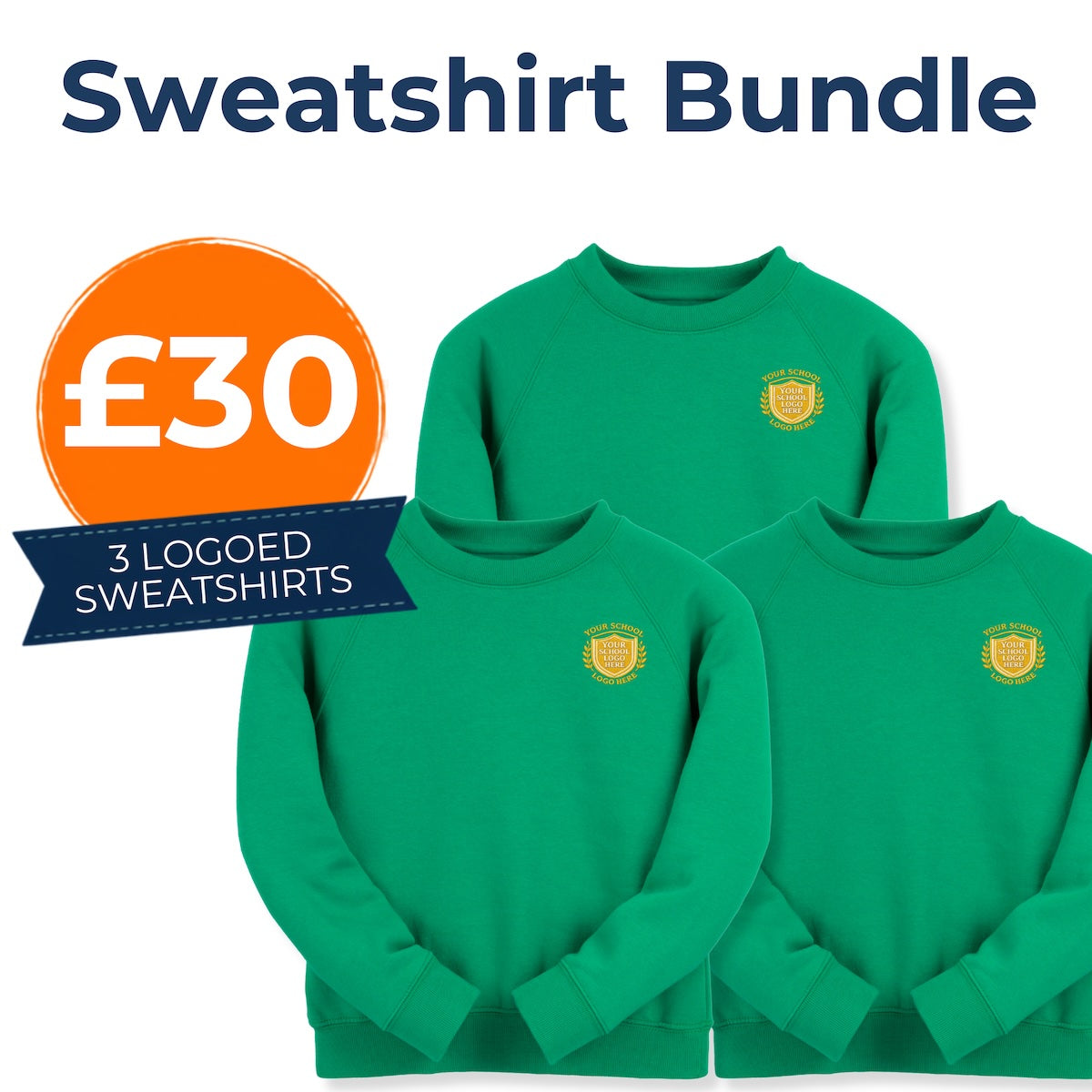 Emerald Classic Sweat Shirt Bundle