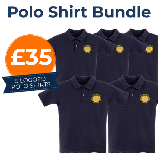 Navy Polo Bundle