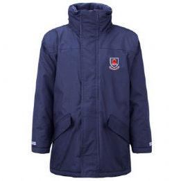 Navy Children's Winter Parka - St John's Left Chest Embroidered