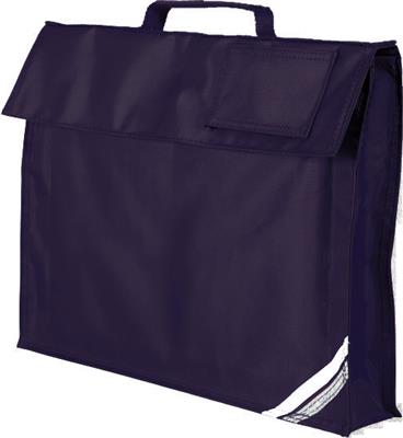 Purple Classic Book Bag - Bag Decoration