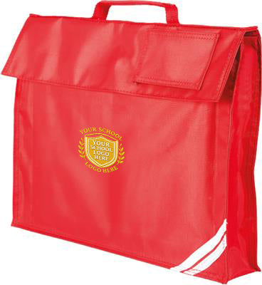 Red Classic Book Bag - Bag Decoration