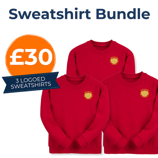 Red Sweat Shirt Bundle