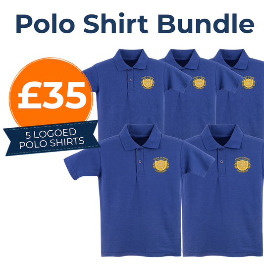 Royal Blue Polo Bundle