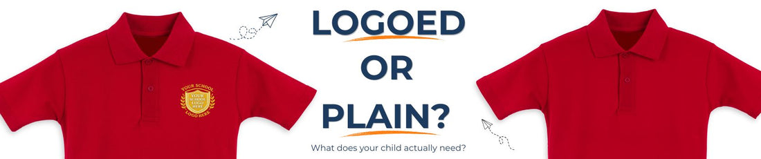 Plain vs Logoed School Uniform