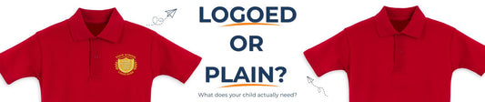 Plain vs Logoed School Uniform