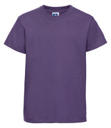 Purple T-Shirt - Left Chest Embroidered
