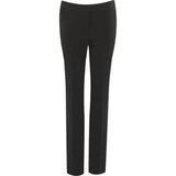 Black Senior Girls' Slim Fit Trousers
