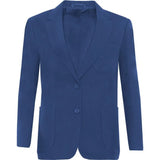 Royal Blue Girls' Blazer - Left Chest Embroidered
