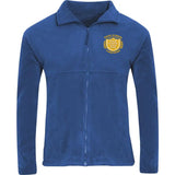 Dark Royal Polar Fleece Jacket - Left Chest Embroidered
