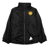 Black Eco Micro Fleece-Lined Jacket - Left Chest Embroidered
