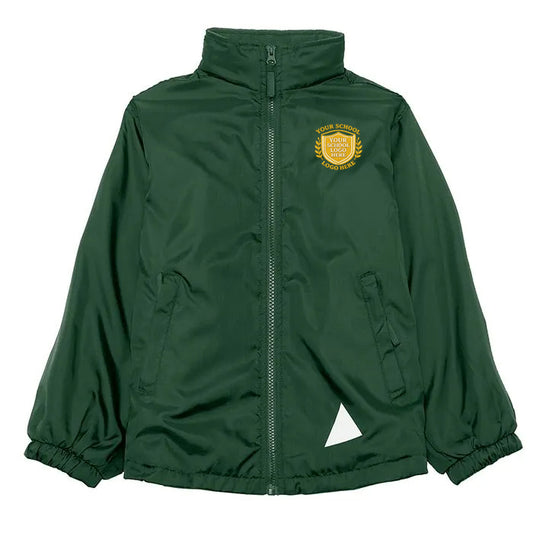 Bottle Green Eco Micro Fleece-Lined Jacket - Left Chest Embroidered