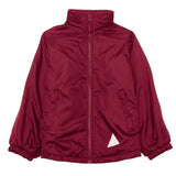 Burgundy Eco Micro Fleece-Lined Jacket - Left Chest Embroidered
