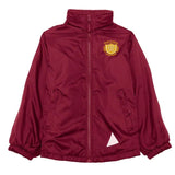 Burgundy Eco Micro Fleece-Lined Jacket - Left Chest Embroidered
