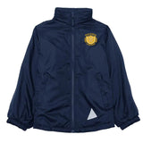 Navy Children's Eco Micro Fleece-Lined Jacket - Left Chest Embroidered
