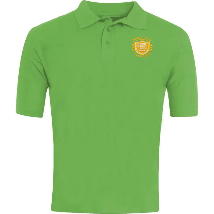 Kelly Green Classic Polo Shirt - Left Chest Embroidered