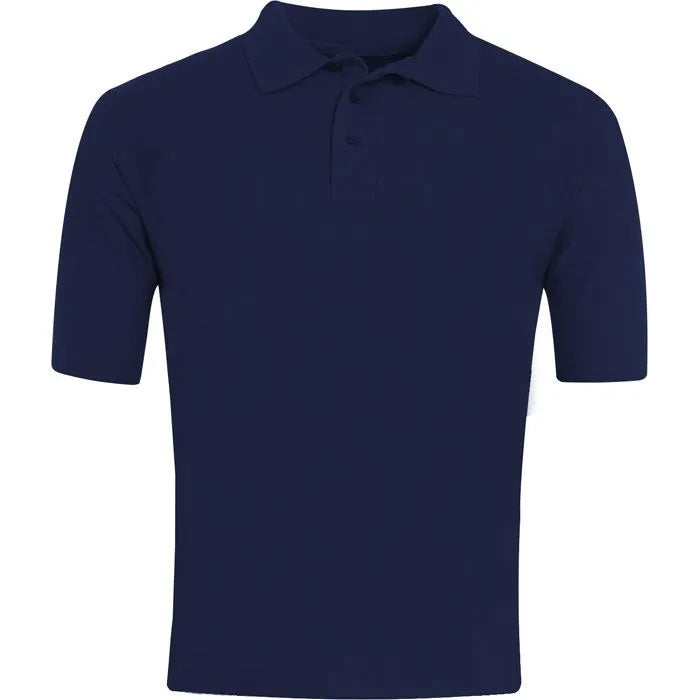 Navy Classic Polo Shirt - Left Chest Embroidered