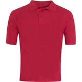 Red Classic Polo Shirt - Left Chest Embroidered
