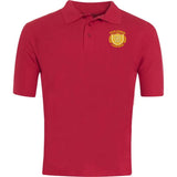 Red Classic Polo Shirt - Left Chest Embroidered
